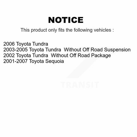 Tor Front Suspension Stabilizer Bar Link Kit For Toyota Tundra Sequoia TOR-K90680